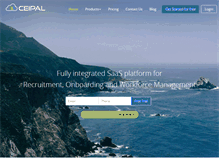 Tablet Screenshot of ceipal.com